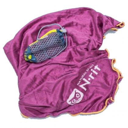 Ručník N-Rit Super Light Towel L růžová purple