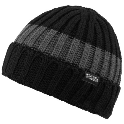 Зимова шапка Regatta Davion Hat V чорний/сірий Black/DkGrey