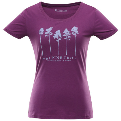 Жіноча футболка Alpine Pro Dafota фіолетовий