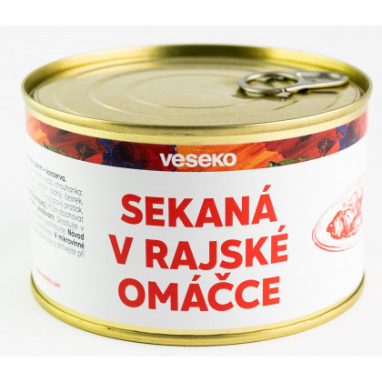 Консерви VESEKO М'ясний рулет в томатному соусі 400г