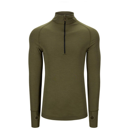 Водолазка чоловіча Brynje of Norway Arctic Tactical Zip-polo 3/4 neck оливковий olive