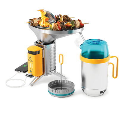 Кемпінговий пальник BioLite Campstove Complete Cook Kit