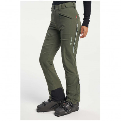 Жіночі зимові штани Tenson Touring Softshell Pant темно-зелений