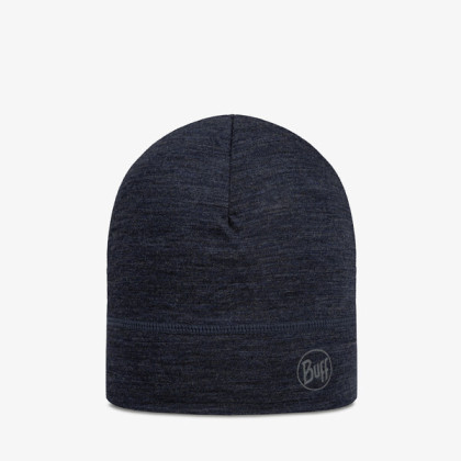 Шапка Buff Merino Lightweight Beanie темно-синій NIGHT BLUE