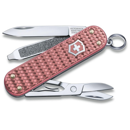 Складаний ніж Victorinox Classic Precious Alox рожевий