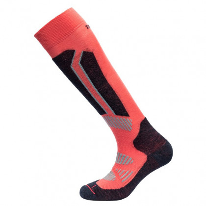Шкарпетки Devold Alpine Woman Sock помаранчевий/чорний
