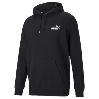 Чоловіча толстовка Puma ESS Small Logo Hoodie TR чорний Black