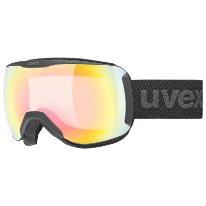 Лижна маска Uvex Downhill 2100 V чорний black m.dl/rainb