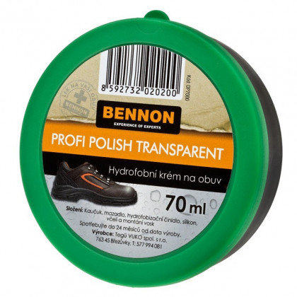 Крем для взуття Bennon Profi Polish Transparent