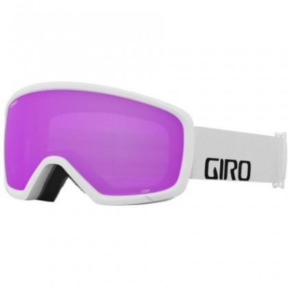 Дитячі гірськолижні окуляри Giro Stomp White Wordmark Amber Pink