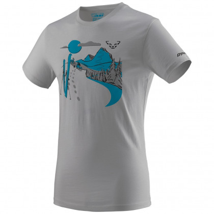 Чоловіча футболка Dynafit Artist Series Co T-Shirt M 2021 світло-сірий
