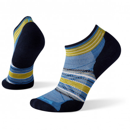 Чоловічі шкарпетки Smartwool Performance Run Light Tgtd Cn Ptrn Lw Ct синій/жовтий