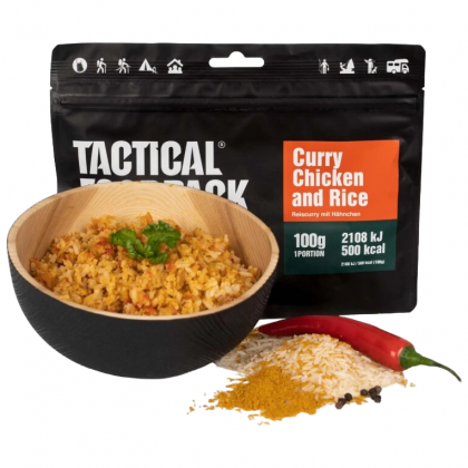 Дегідрована  їжа Tactical Foodpack Curry Chicken and Rice