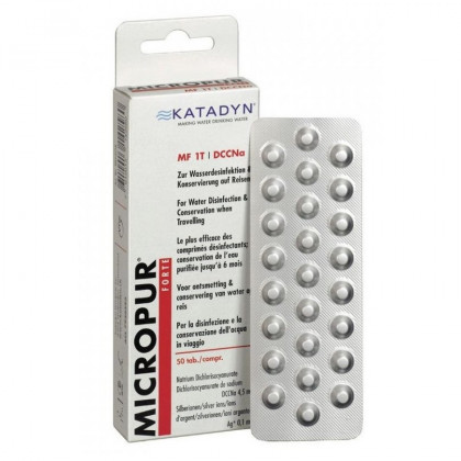 Дезінфікуючі таблетки Katadyn Micropur Forte MF 1T