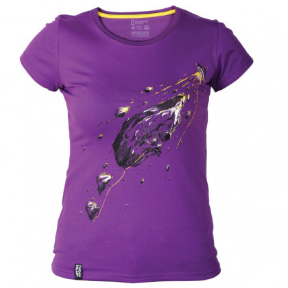 Жіноча футболка Singing Rock Rocket фіолетовий