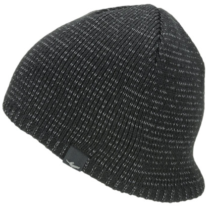 Водонепроникна шапка SealSkinz WP Cold Weather Reflective чорний Black