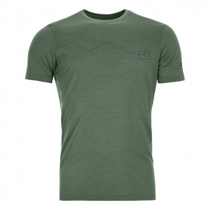 Чоловіча функціональна футболка Ortovox 120 Tec Mountain T-Shirt M зелений