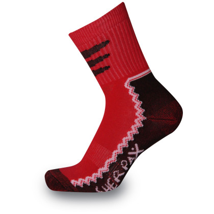 Dětské ponožky Sherpax Laudo light červené červená