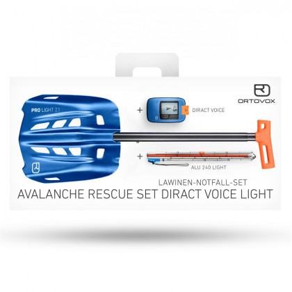 Набір лавинного спорядження Ortovox Rescue Set Diract Voice Light синій