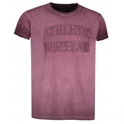 Pánské triko Nordblanc Rivalry fialová zaprášená vínová