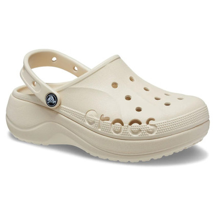 Шльопанці жіночі Crocs Baya Platform Clog білий