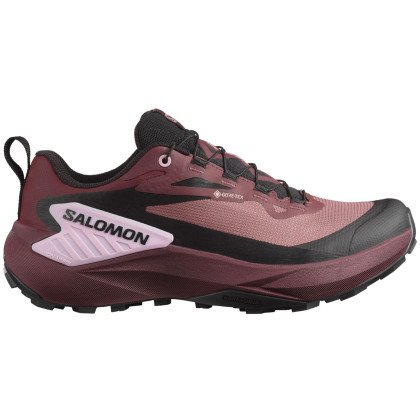 Жіночі черевики Salomon Genesis Gore-Tex червоний Rose Taupe / Black / Orchid Bouquet