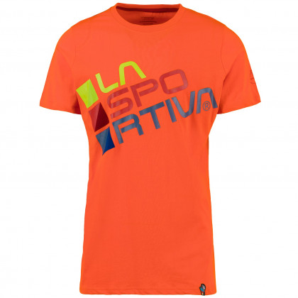 Pánské triko La Sportiva Square T-Shirt M oranžová 204204 pumpkin