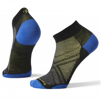 Чоловічі шкарпетки Smartwool Performance Run Zero Cushion Low Cut чорний/синій
