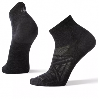 Чоловічі шкарпетки Smartwool Ultra Light Mini чорний/сірий