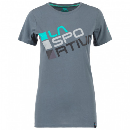 Dámské triko La Sportiva Square T-Shirt W šedá Slate