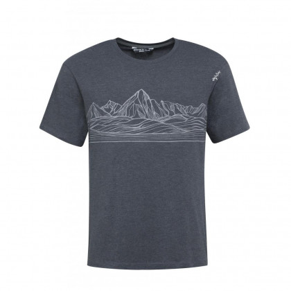Чоловіча футболка Chillaz Relaxed Mountain Skyline чорний