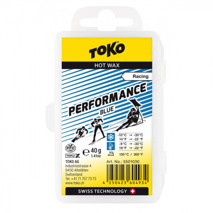 Віск TOKO Performance blue 40g