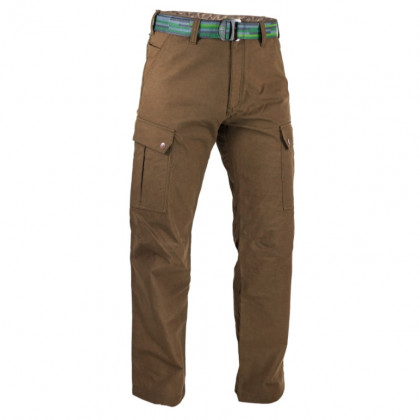 Pánské kalhoty Warmpeace Galt hnědá brown