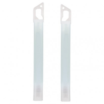 Svítící tyčinka Lifesystems 8 Hour Glow Sticks - bílá bílá White