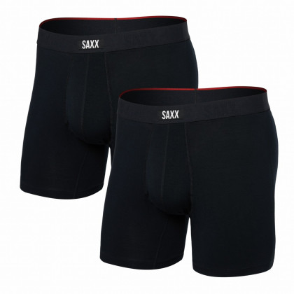 Боксерки Saxx Vibe Xtra Super Soft Bb Fly 2Pk чорний Black