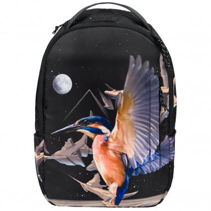Міський рюкзак Baagl eARTh Kingfisher by Caer8th чорний