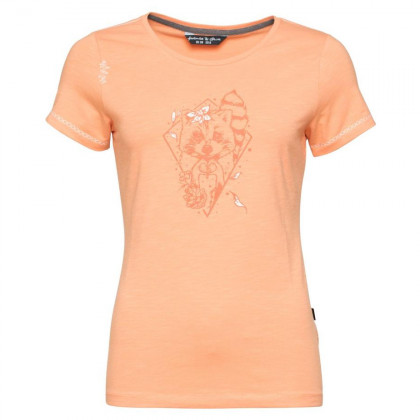 Жіноча футболка Chillaz Gandia Little Bear Heart кораловий