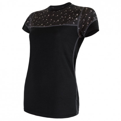 Жіноча функціональна футболка Sensor Merino Impress (short sleeve)