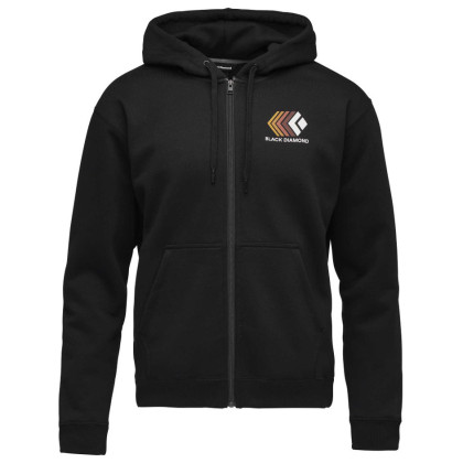 Чоловіча толстовка Black Diamond M Faded Full Zip Hoody чорний Black