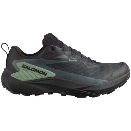 Чоловічі черевики Salomon Genesis Gore-Tex чорний/зелений Black / Agave Green / Urban Chic