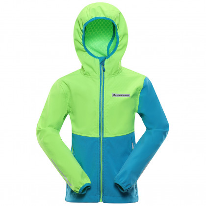 Дитяча куртка Alpine Pro Grolo синій/зелений
