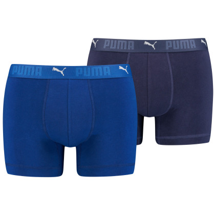 Чоловічі боксери Puma Sport Cotton Boxers 2P синій Blue Combo