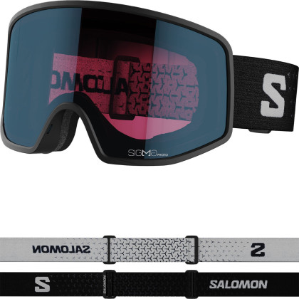 Лижна маска Salomon Sentry Pro Sigma Photochromic чорний