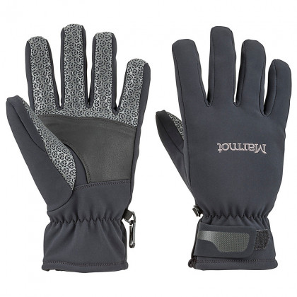 Pánské rukavice Marmot Glide Softshell Glove černá