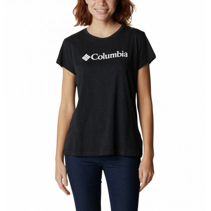 Жіноча футболка Columbia Trek Ss Graphic Tee чорний