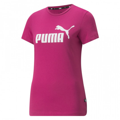 Жіноча футболка Puma ESS Logo Tee (s) рожевий