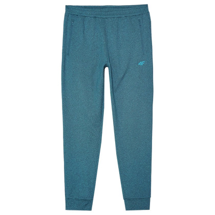 Чоловічі спортивні штани 4F Trousers Fnk M682 синій TEAL MELANGE