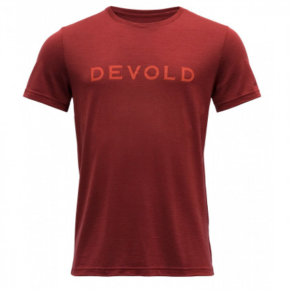 Чоловіча футболка Devold Logo Man Tee червоний