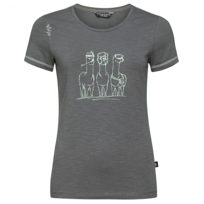 Жіноча футболка Chillaz Gandia Alpaca Gang темно-сірий