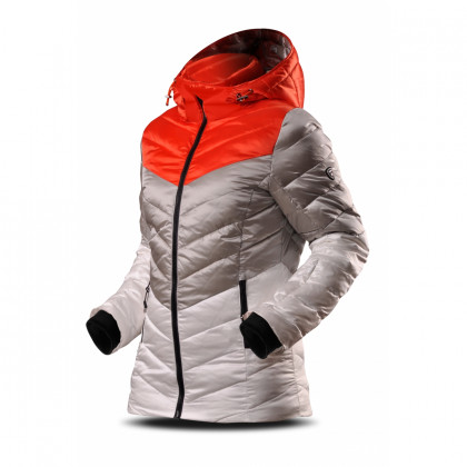 Жіноча гірськолижна куртка Trimm SUPRA помаранчевий ORANGE / LIGHT GREY / WHITE